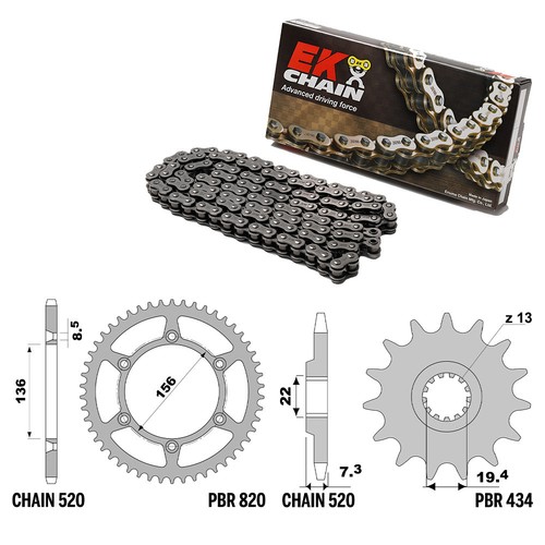 Suzuki 400 1980 1983 chain - suzuki, 1980-1983